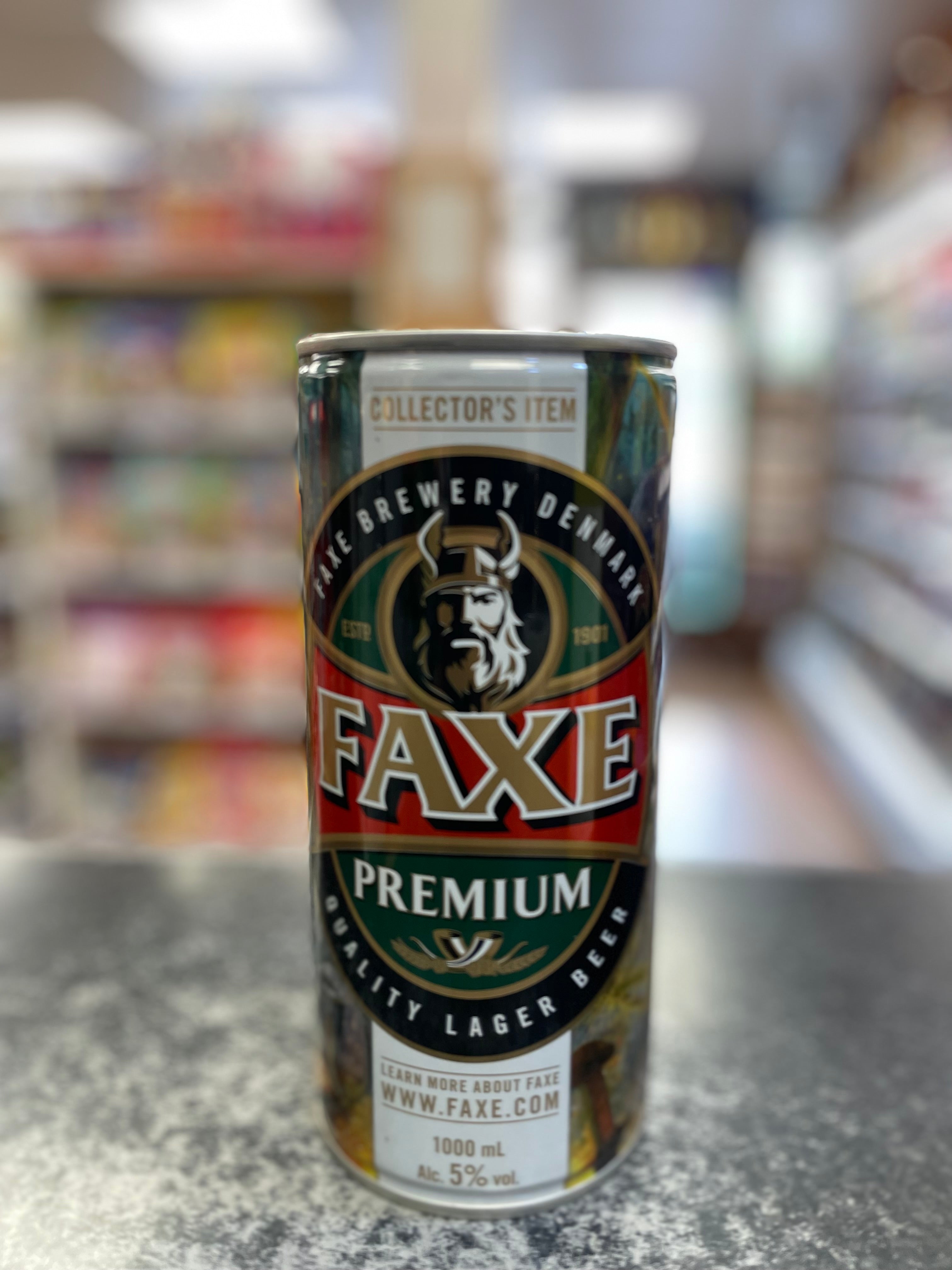 Faxe Premium Can 1 Litre – Billericay Wines